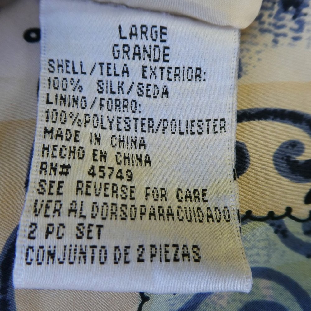 SiLK Vintage 80s Bomber Jacket Full Zip Novelty Cats Horses Dogs Animal Large L - Picture 11 of 11